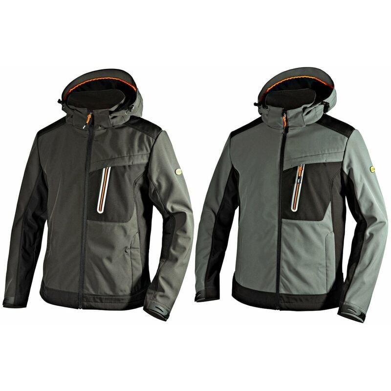 foto del prodotto giacca da lavoro diadora utility softshell tech carbon xxxxl grigio