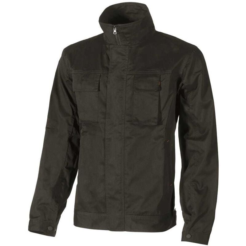 foto del prodotto giacca da lavoro estiva upower fox black carbon nero 4xl
