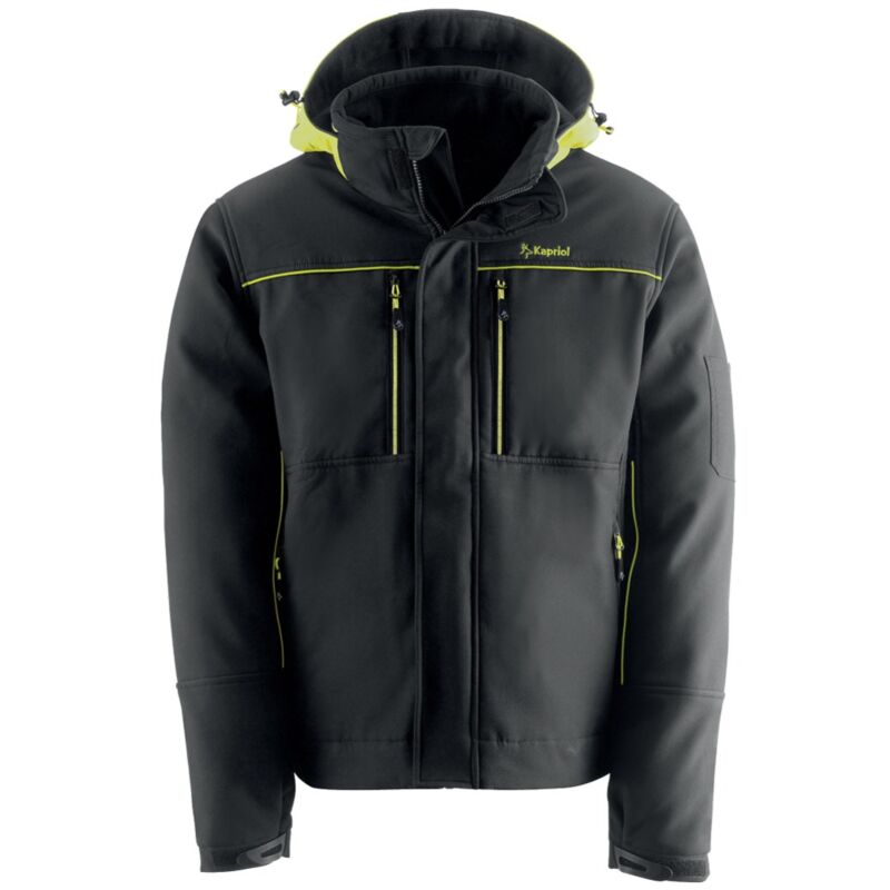foto del prodotto giacca da lavoro imbottita kapriol dynamic softshell xxl nero