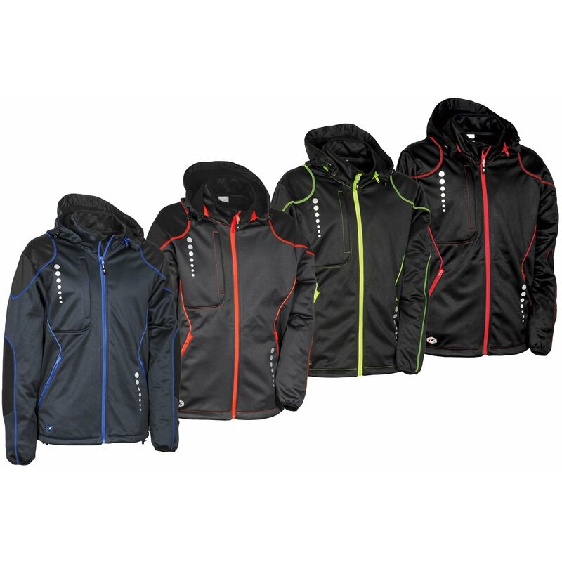 foto del prodotto giacca da lavoro softshell cofra jacuzia m blu
