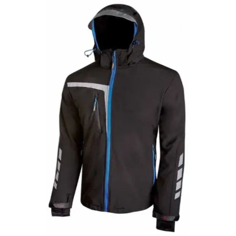 foto del prodotto giacca da lavoro softshell u power quick nera nero 2xl
