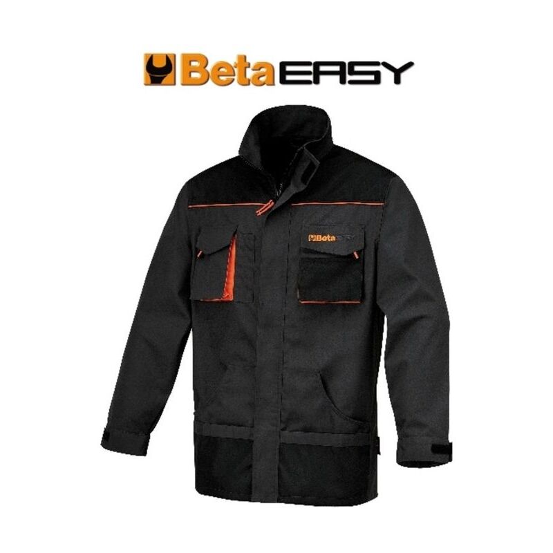 foto del prodotto giacca easy canvas grey taglia xs per abbigliamento da lavoro e antinfortunistica in tessuto resistente e durevole beta