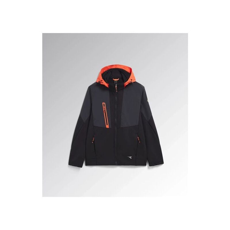 foto del prodotto giacca giubbotto da lavoro diadora softshell hybrid nero / nero fantasma - 702.179823 - size xxl