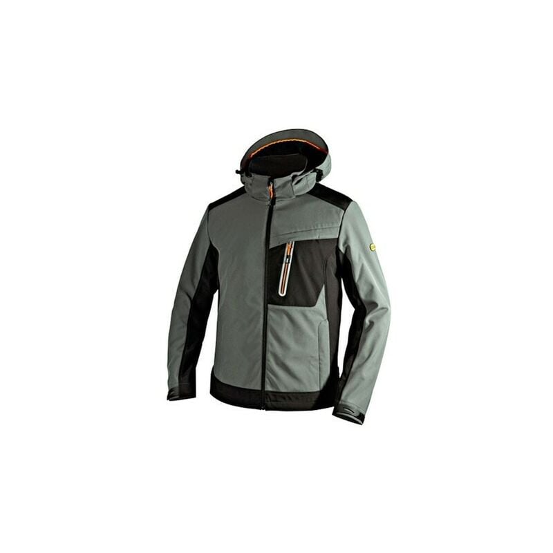 foto del prodotto giacca giubbotto da lavoro diadora softshell tech carbon verde edera 702.175946 size m