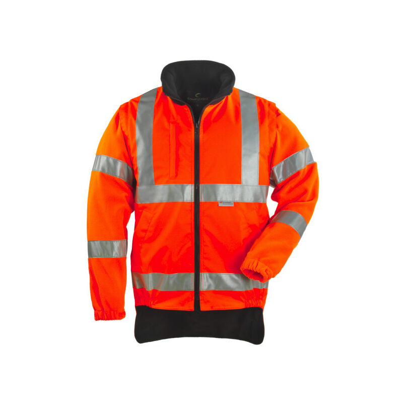 foto del prodotto giacca hi way arancione in poliestere con maniche staccabili 3m taglia xl