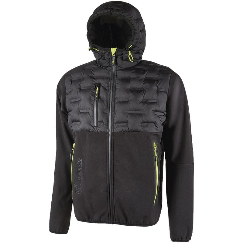 foto del prodotto giacca ibrida idrorepellente future spock black carbon u power taglia m