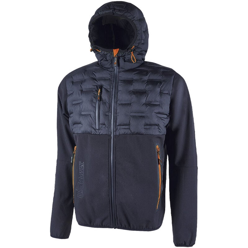 foto del prodotto giacca ibrida idrorepellente future spock deep blue u power taglia l