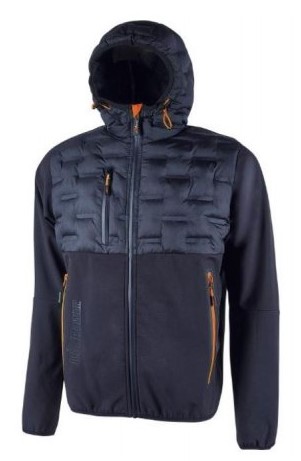 foto del prodotto giacca ibrida idrorepellente future spock deep blue u power taglia xl