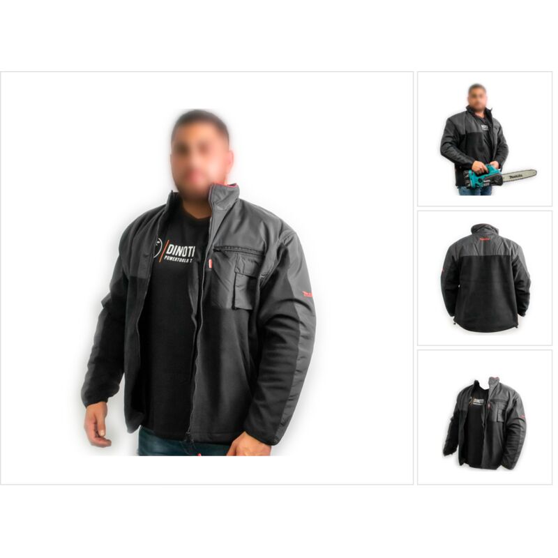 foto del prodotto giacca in pile xl per il lavoro e le uscite in collaborazione con dickies 98p118 makita