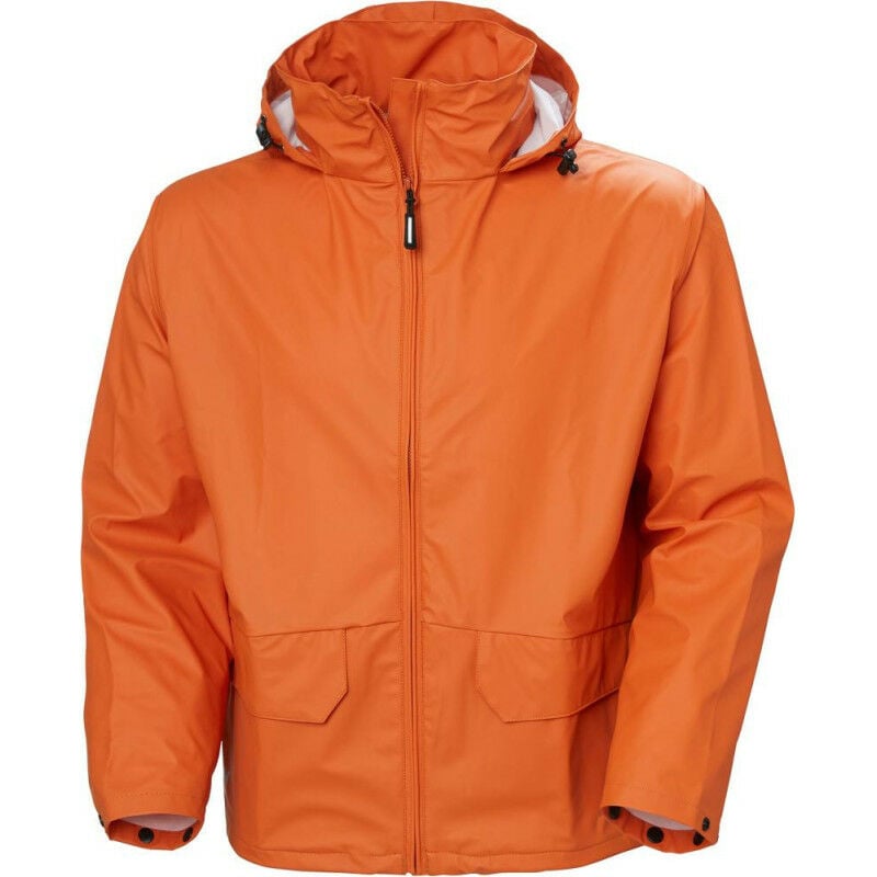 foto del prodotto giacca piovana voss.pu strtchorange. taglia xl