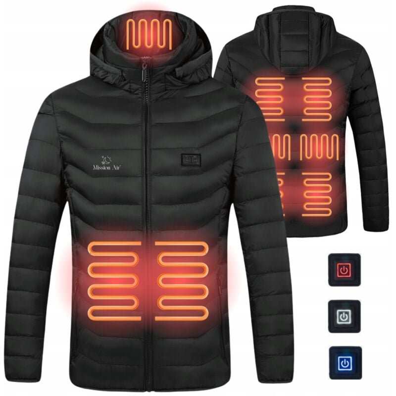 foto del prodotto giacca riscaldata e-jacket taglia xl
