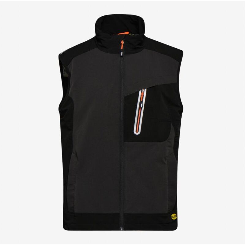 foto del prodotto giacca senza maniche diadora softshell carbon tech taglia s grigio 702.175343 75135