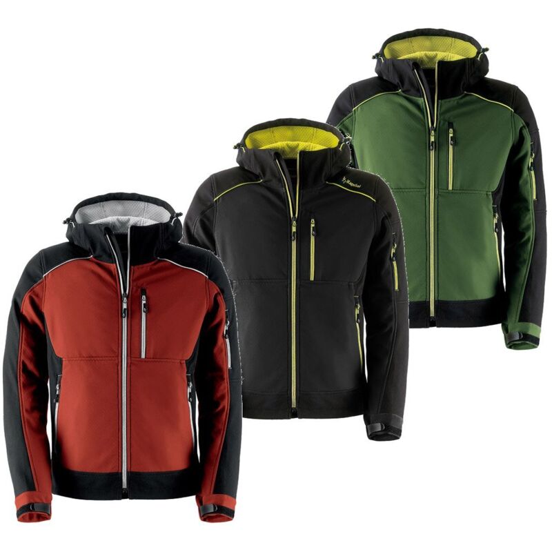 foto del prodotto giacca softshell da lavoro kapriol dynamic l verde