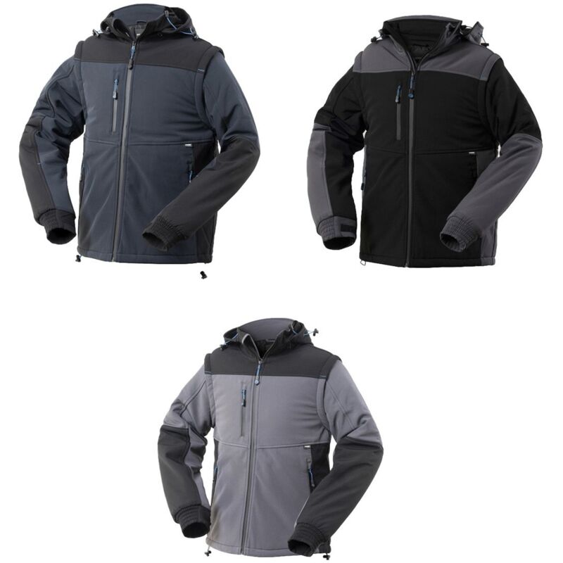 foto del prodotto giacca softshell da lavoro rossini siberia s blu