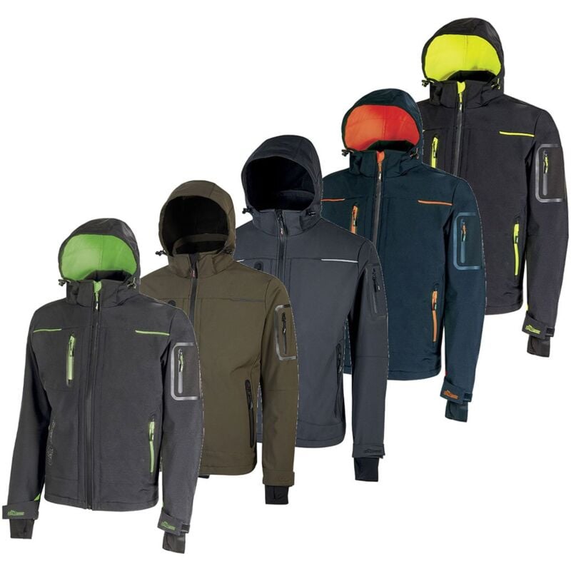 foto del prodotto giacca softshell da lavoro u power space xxxxl blu