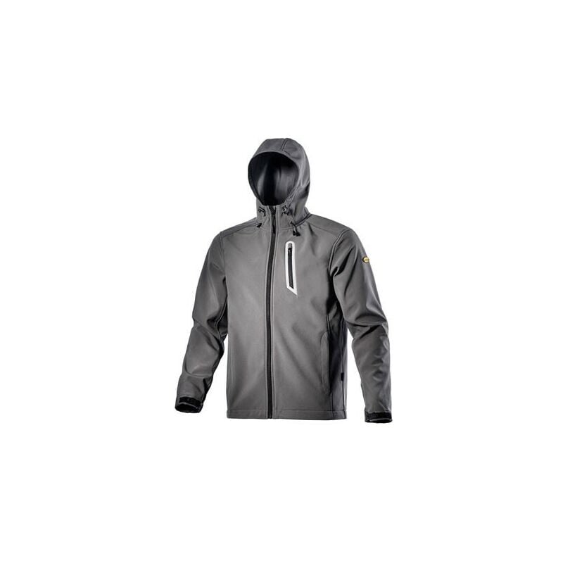 foto del prodotto giacca softshell sail grigio taglia xl 702.159632 75069 diadora