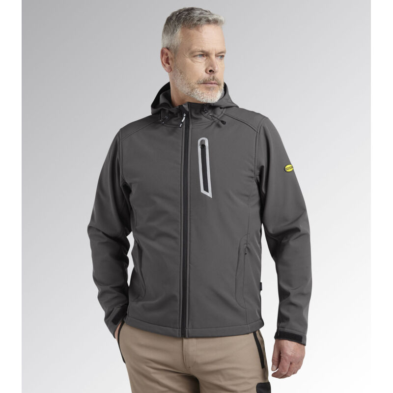 foto del prodotto giacca softshell sail - grigio - taglia xs - 702.159632 75069 - diadora