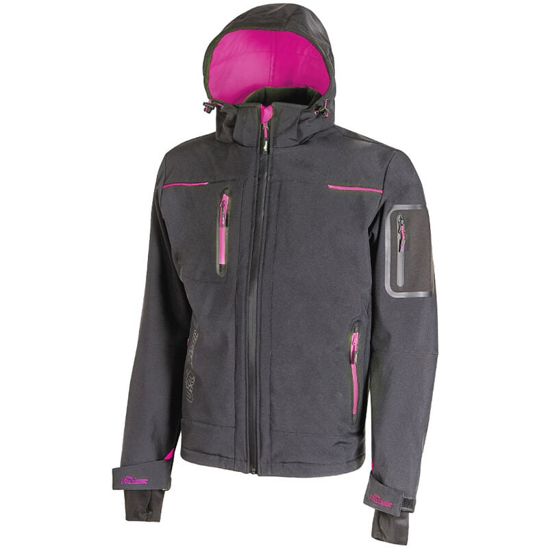 foto del prodotto giacca space lady grey fucsia u power taglia s