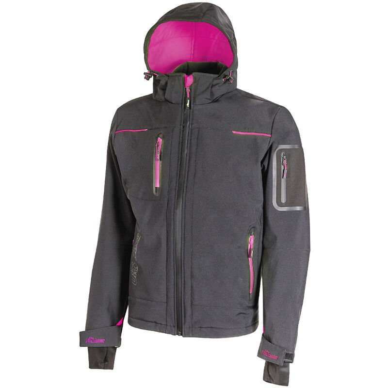 foto del prodotto giacca space lady grey fucsia u power taglia xs