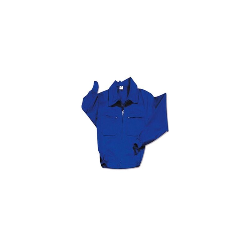 foto del prodotto giacca tergal blu con cerniera t62 388c