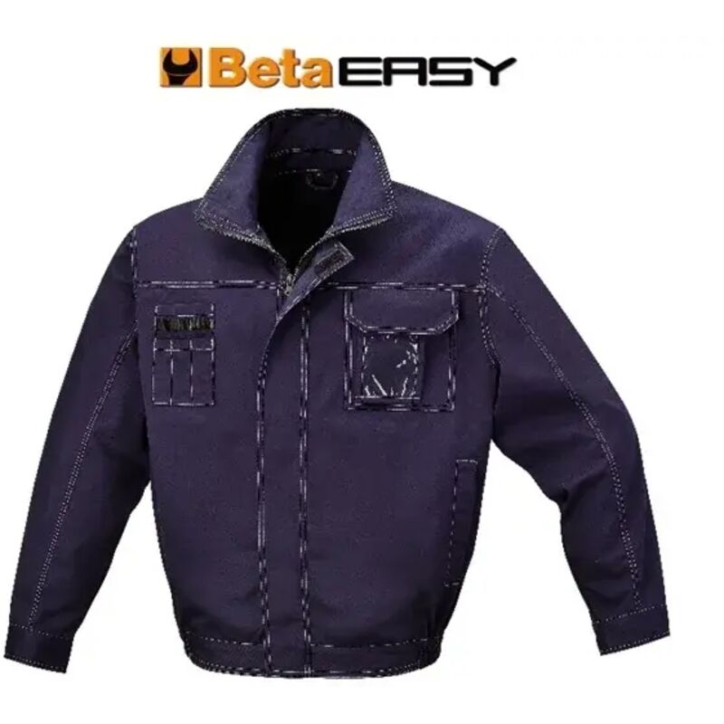 foto del prodotto giacca work twill t c blu beta 7849bl xxxxl