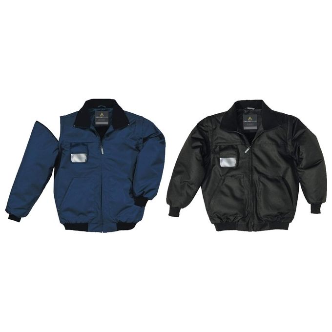 foto del prodotto giacche bomber deltaplus reno blu marino tg. l