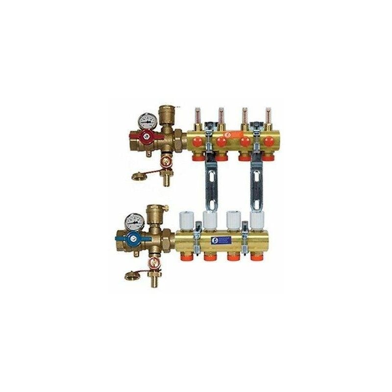 foto del prodotto giacomini kit collettore premontato e valvole multifunzione r553fk 1 x18 2