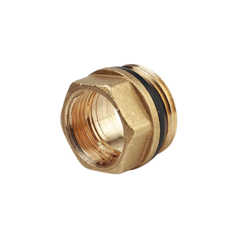 foto del prodotto giacomini r593d riduzione maschio femmina per collettoi con autotenuta 1 m x 1 2 f r593dy004