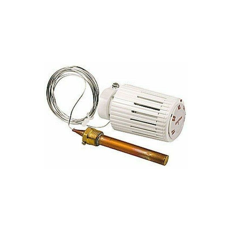 foto del prodotto giacomini testa termostatica limitatrice di temperatura con sensore a liquido a distanza r462lx r462lx021