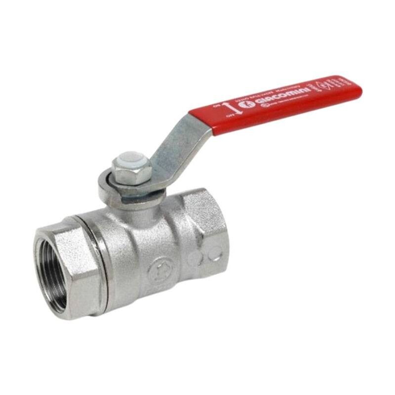 immagine 0 del prodotto giacomini valvola a sfera f f 1 pollice 1 2 maniglia a leva rossa r250x007