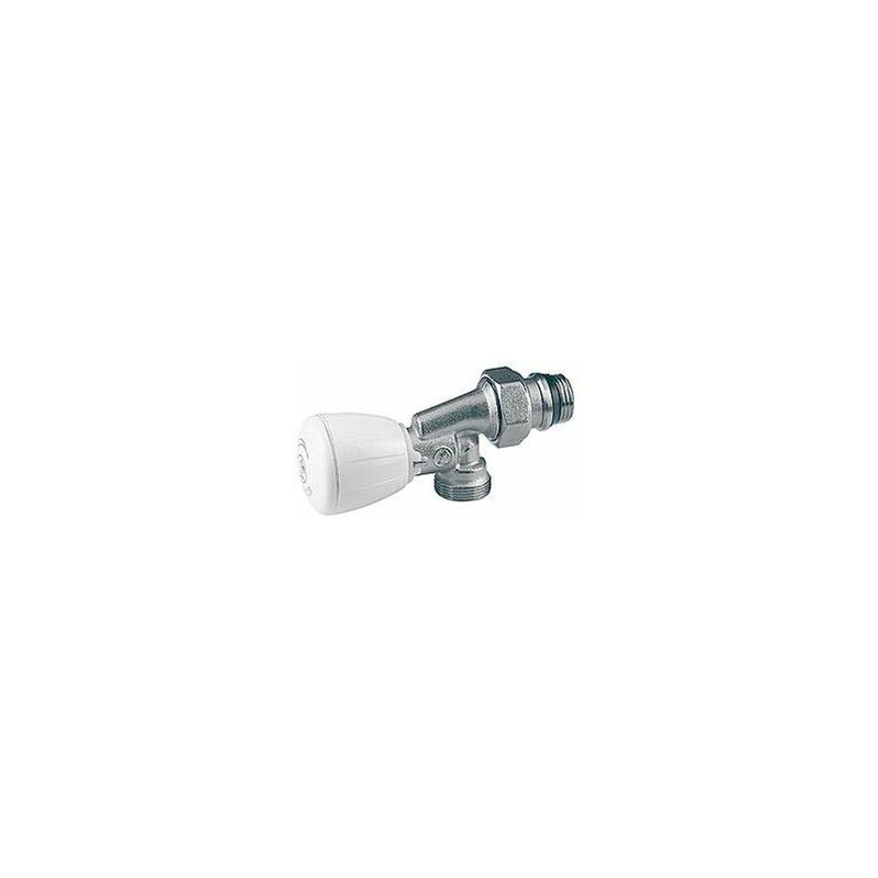 foto del prodotto giacomini valvola micrometrica termostatizzabile a squadra reversa r435tgx062 1 2 x 16 x 2 