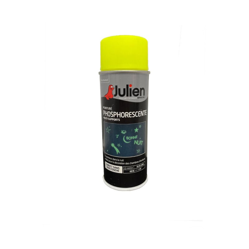 foto del prodotto giallo fosforescente vernice spray 400 ml - julien