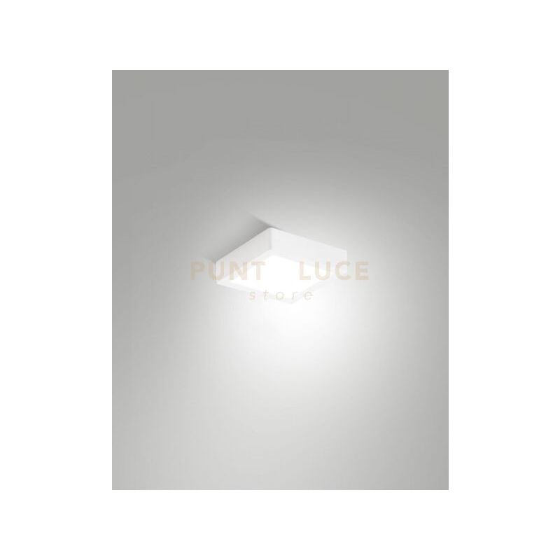 foto del prodotto gian plafoniera esterno bianco led 12w 3000k 1344lm 14,5cm ip54