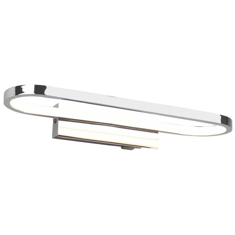 foto del prodotto gianni h2o applique led cromo con interruttore ip44 l. 40cm