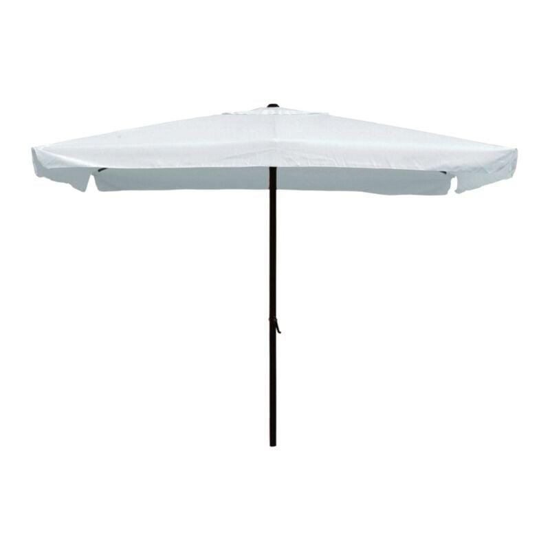 foto del prodotto giardino ombrellone rettangolare 2x3 mt con manovella tavolo terrazzo senza base