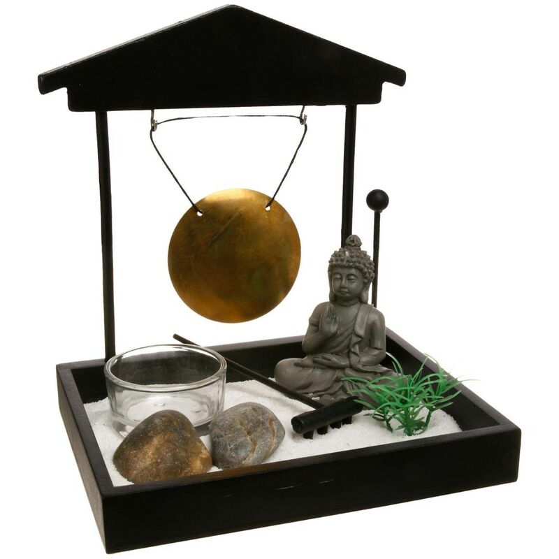 foto del prodotto giardino zen nero 15x15cm atmosphera cr ateur d int rieur