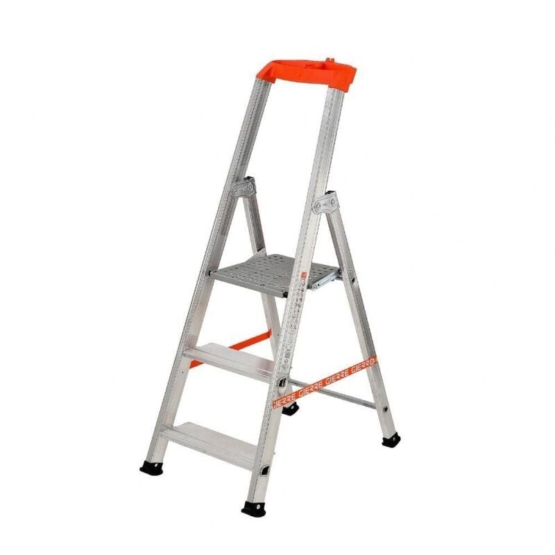 foto del prodotto gierre scala 3,4 e 5 gradini domestica in alluminio stabila 3 gradini