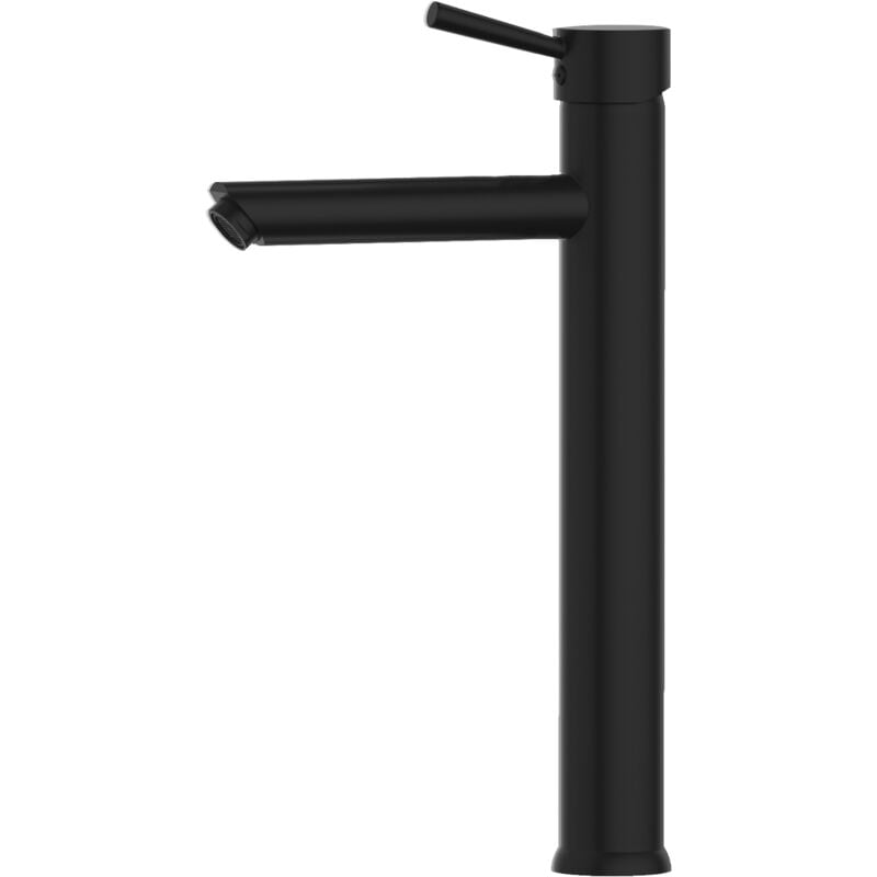 foto del prodotto gift miscelatore per lavabo alto nero essebagno