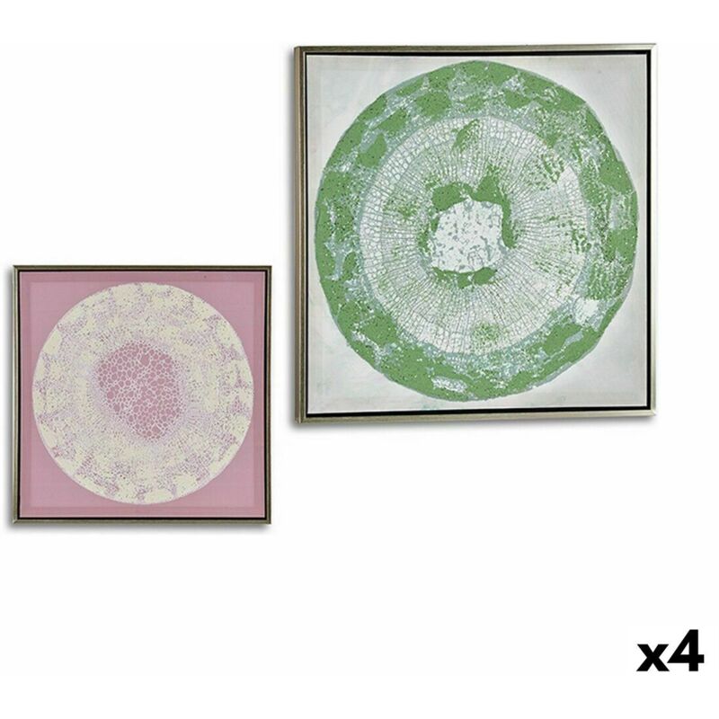 foto del prodotto giftdecor tela astratto 52,5 x 2,8 x 52,5 cm 4 unit 