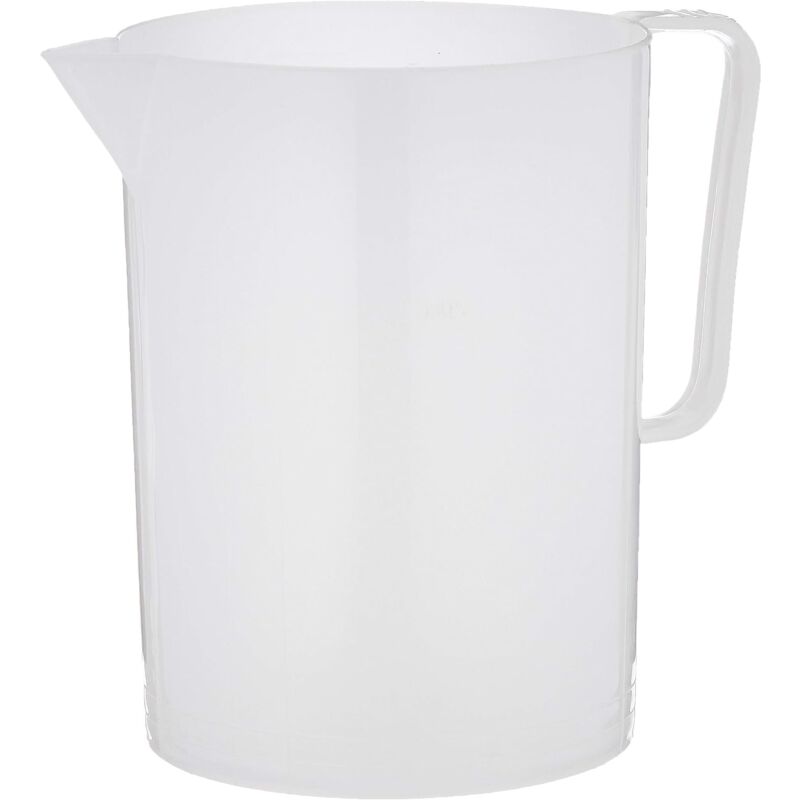 foto del prodotto gig caraffa graduata, 3 litri, polietilene, bianco giganplast