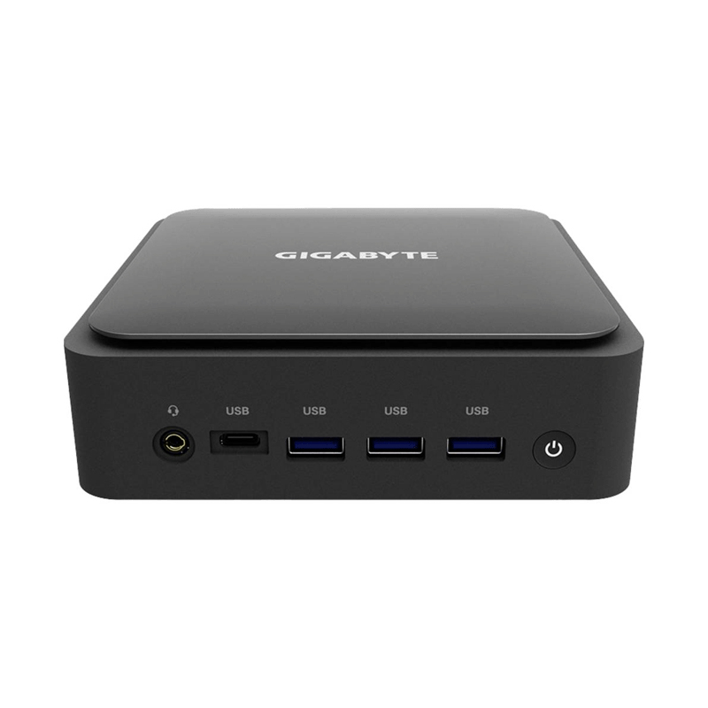 foto del prodotto gigabyte gb bei3 1220 barebone per pc stazione di lavoro nero i3 1220p 1,8 ghz altoparlanti incorporati