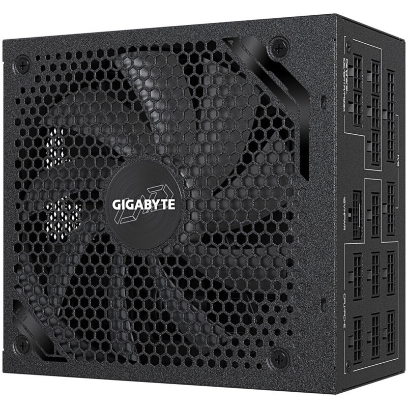 foto del prodotto gigabyte ud1300gm pg5 alimentatore 1300w 80 plus gold modulare atx nero
