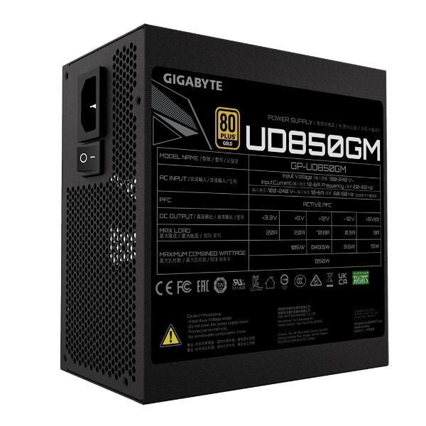 foto del prodotto gigabyte ud1300gm pg5 alimentatore per computer 1300 w 20 4 pin atx atx nero