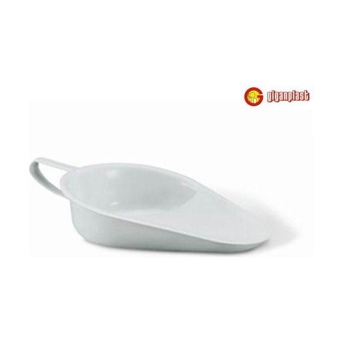 foto del prodotto giganplast padella per ammalati moplen bianco