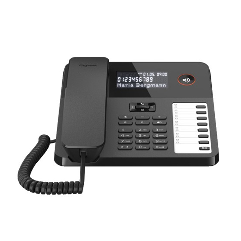 foto del prodotto gigaset desk 600 im black telefono bca