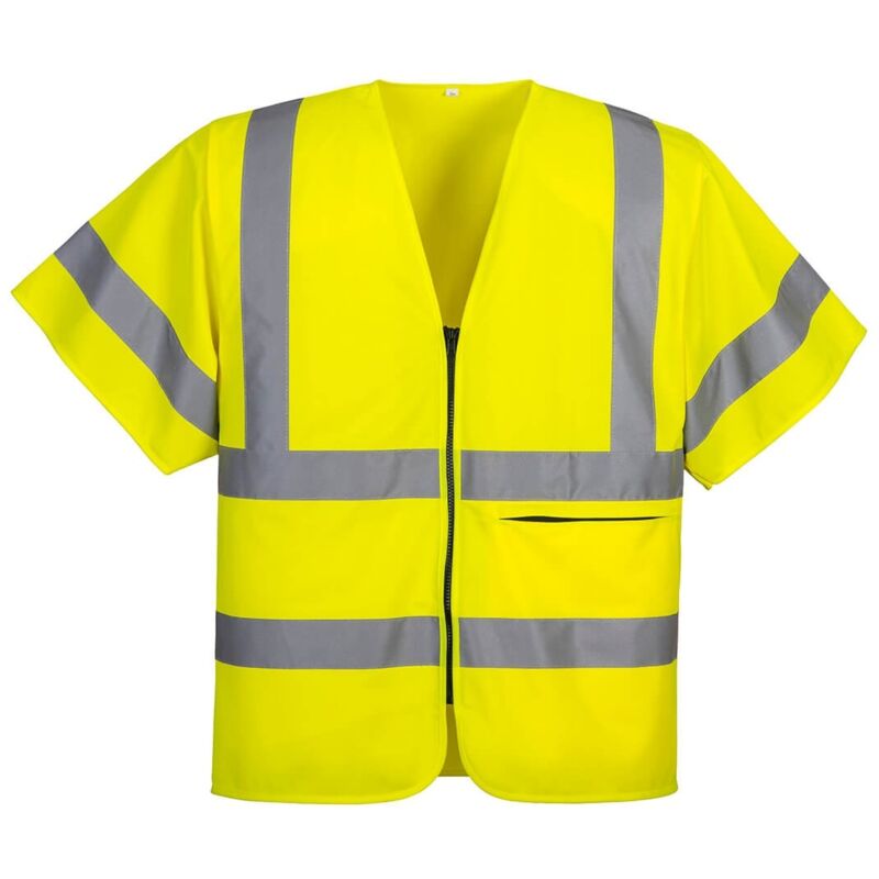 foto del prodotto gilet ad alta visibilita giallo classe 3 giallo 3xl
