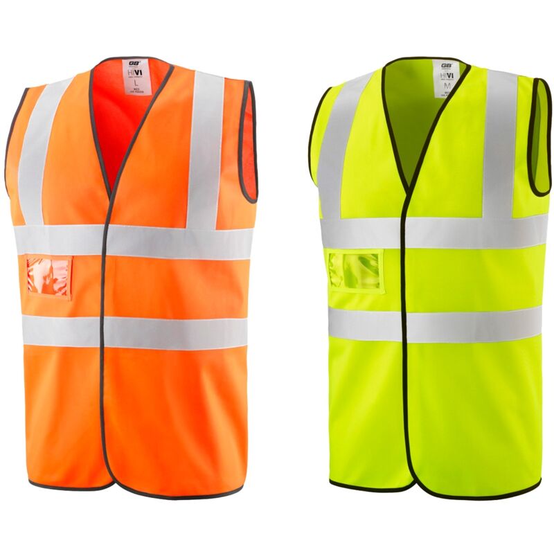 foto del prodotto gilet alta visibilit neri we 5 l arancione