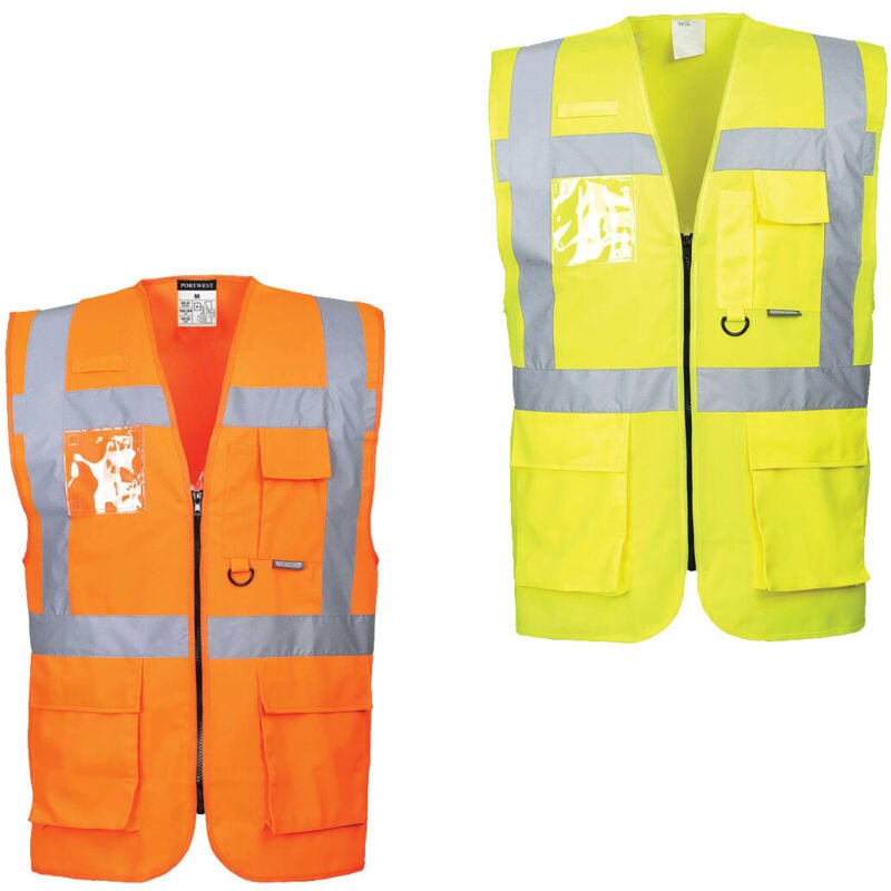 foto del prodotto gilet alta visibilit portwest berlino executive s476 m arancione