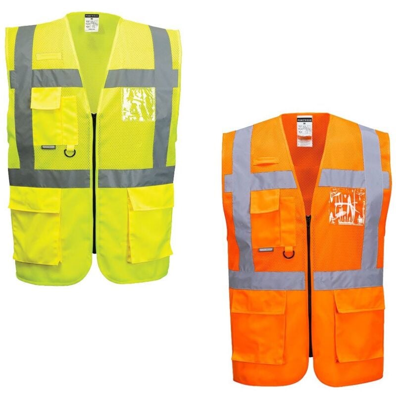 foto del prodotto gilet alta visibilit portwest madrid mesh executive c496 l arancione