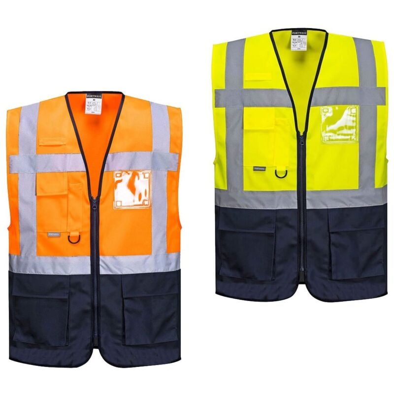 foto del prodotto gilet alta visibilit portwest varsavia executive c476 xl arancione